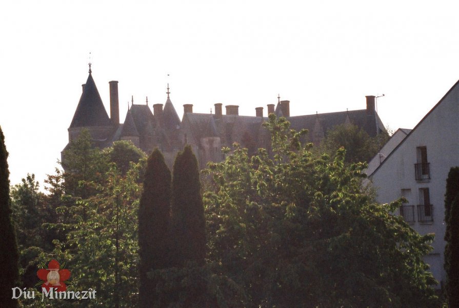 Blick auf Schloss Langeais