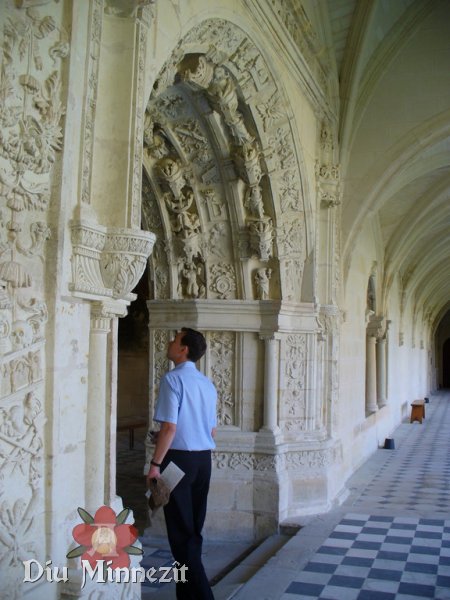 Prchtige Portale im Kloster Fontevraud